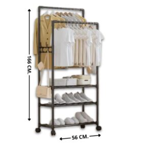 PERCHERO DOBLE PARA ROPA