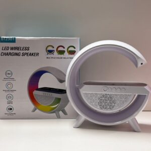 CARGADOR INALAMBRICO C/ LUZ Y PARLANTE (G)