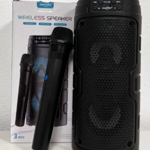 PARLANTE 3" X2 CON MICROFONO