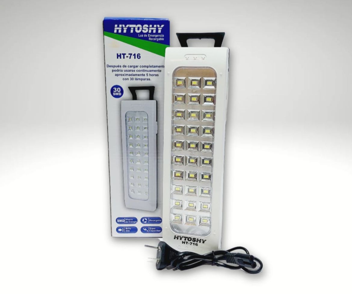 LUZ DE EMERGENCIA HYTOSHY 30 LED
