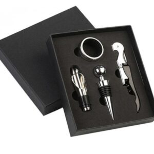 SET DESTAPADOR DE VINOS 4PCS
