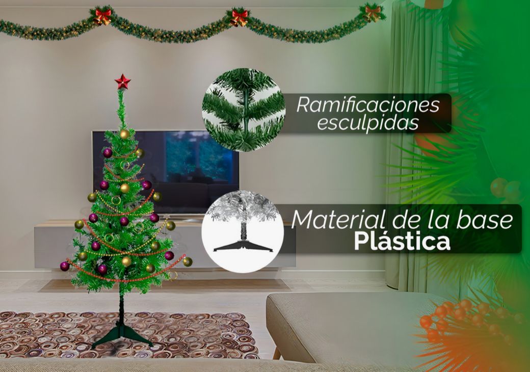 ARBOL DE NAVIDAD (90CM) - Imagen 2