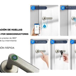 CERRADURA INTELIGENTE CON HUELLA