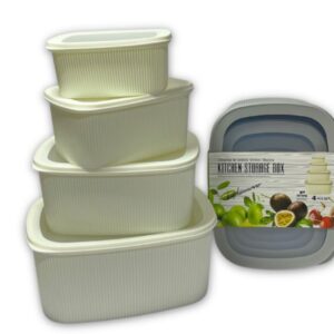 JUEGO DE TUPPERS X4PCS