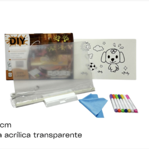 PIZARRA MAGICA CON MARCADORES