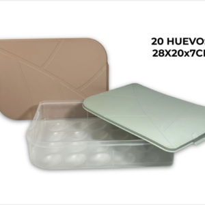 HUEVERA ORGANIZADORA CON TAPA