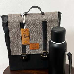 BOLSO MATERO TUPA 100% CUERO