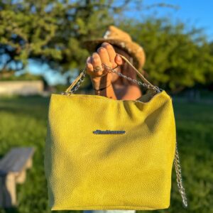 BOLSO LEMON SAUVAGE 100% CUERO