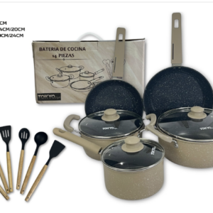 SET DE OLLAS TOKYO 14 PCS