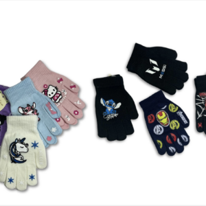GUANTES INFANTILES - PERSONAJES