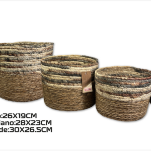 SET DE CESTOS X3 YUTE