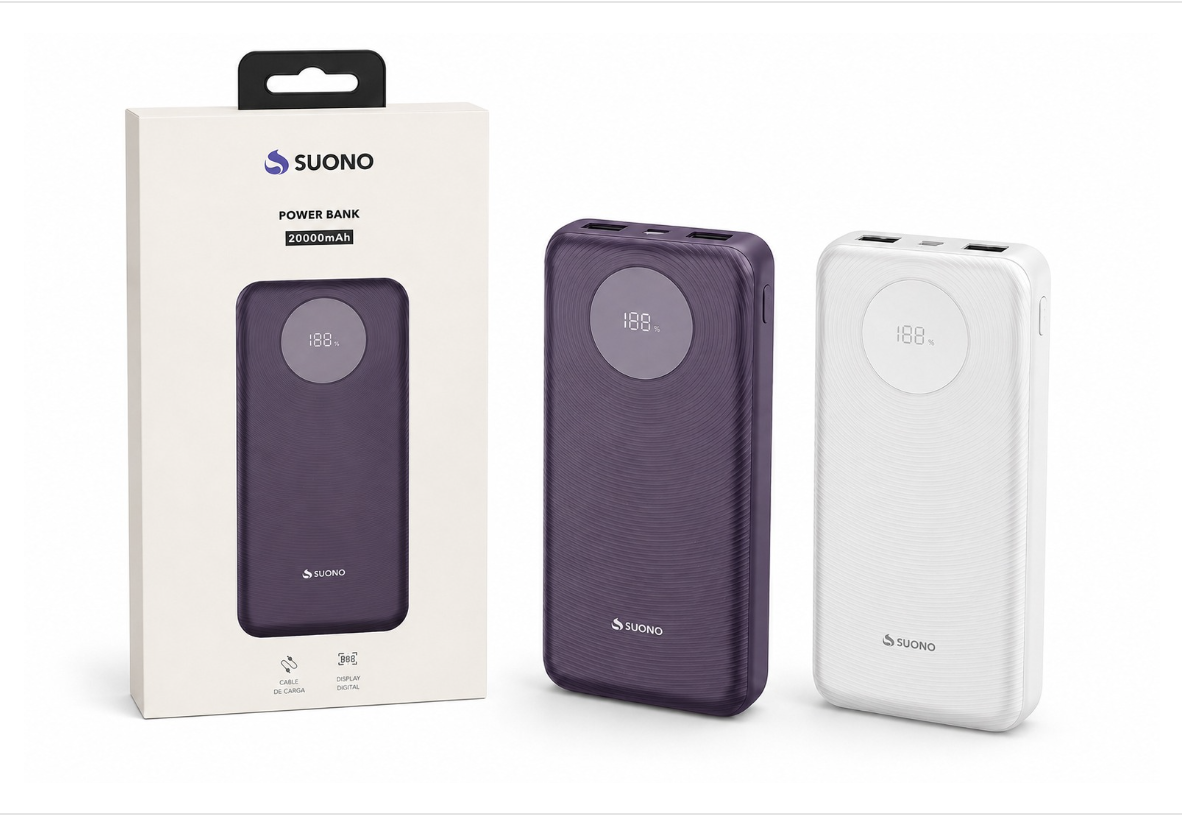 POWER BANK 1000 MAH - PD52 SUONO
