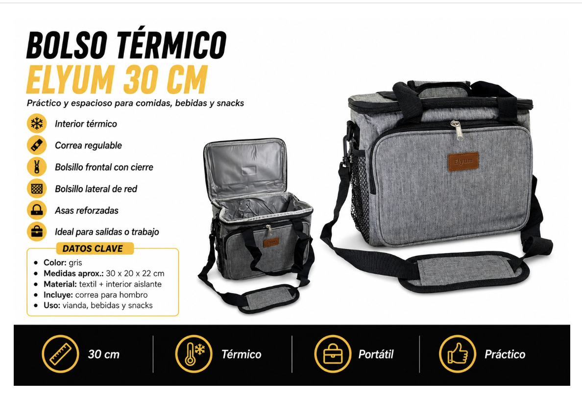 BOLSO TERMICO - LUNCHERA
