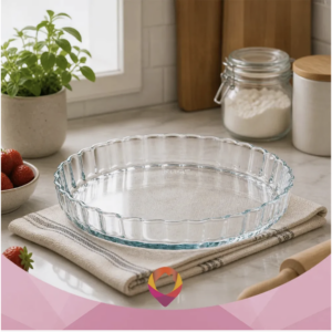 MOLDE PARA TARTA VIDRIO - 27 CM