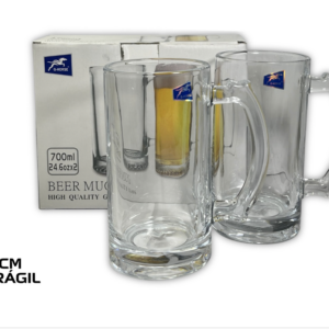 SET X2 PCS VASO CHOP CERVECERO