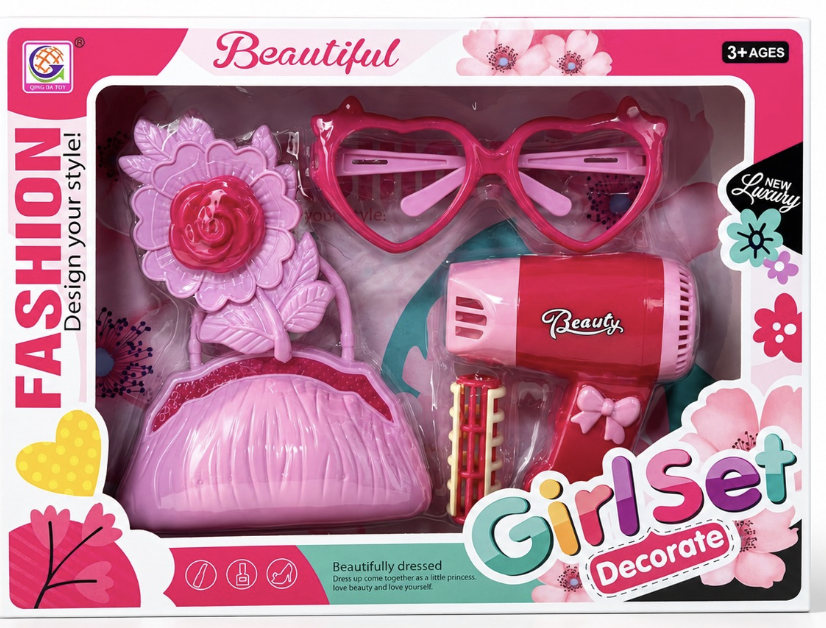 SET BELLEZA INFANTIL CON SECADOR