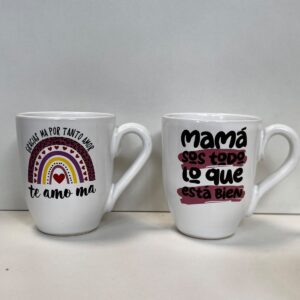 TAZA BLANZA DIA DE LA MADRE